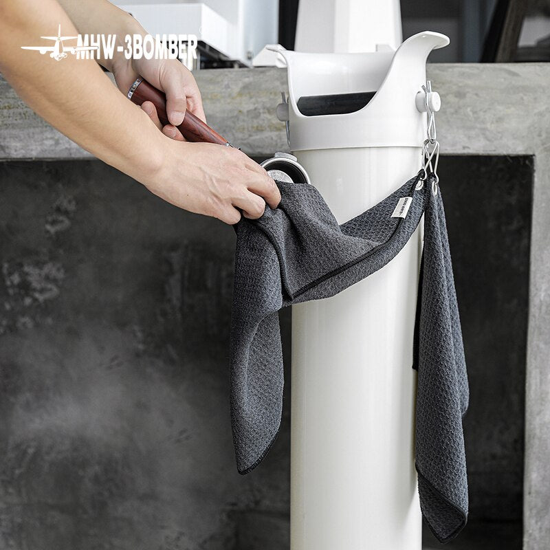 MHW-3BOMBER Fast Absorbent Towel Rag Cafe Bar Counter Cleaning Tools Coffee Machine Cleaning Towels Barista Kitchen Accessories