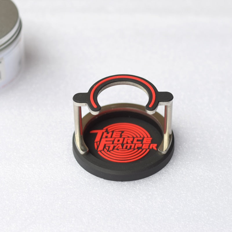 The base of The force tamper parts D-ripple/flat/waffle base 58.5mm the force tamper holder
