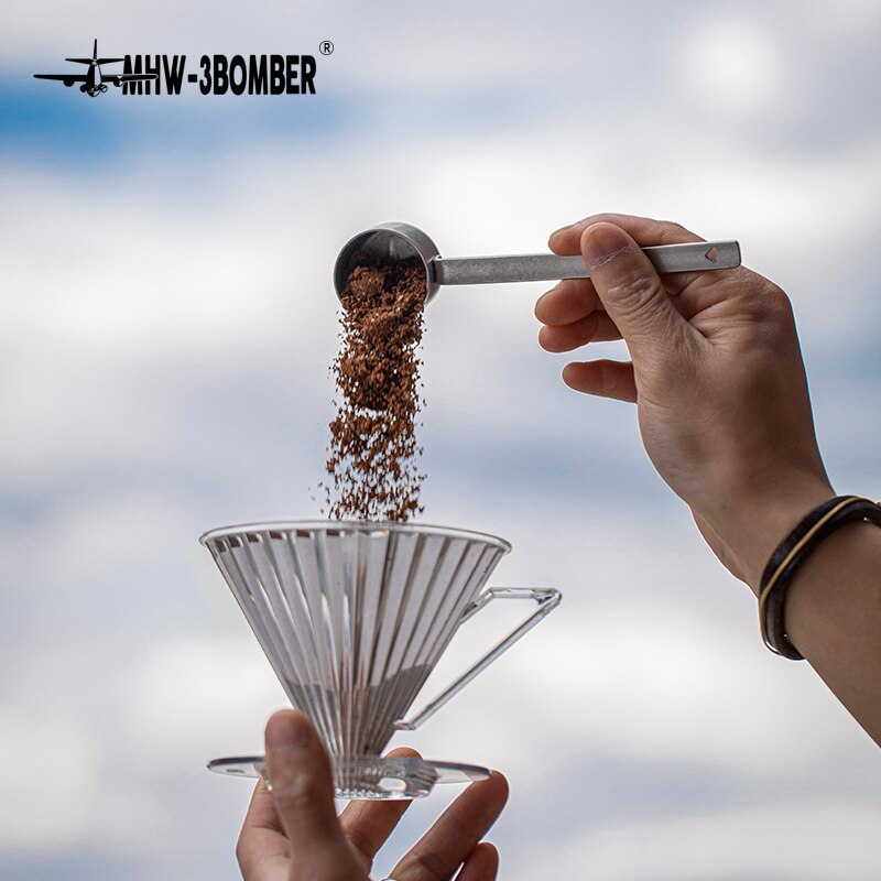 Coffee Scoop 8g Stainless Steel Long Handle Espresso Measuring Scoop Coffee Beans Spoon For Barista