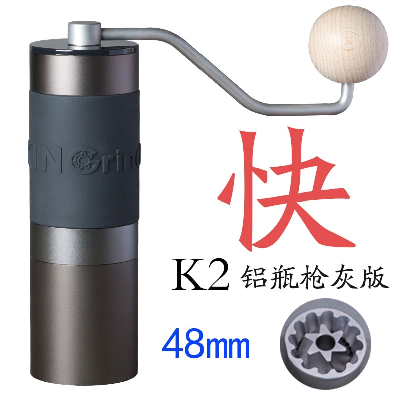 Kingrinder manual coffee grinder portable mill 420stainless steel 38mm/48mm burr K0/K1/ k2 /k3