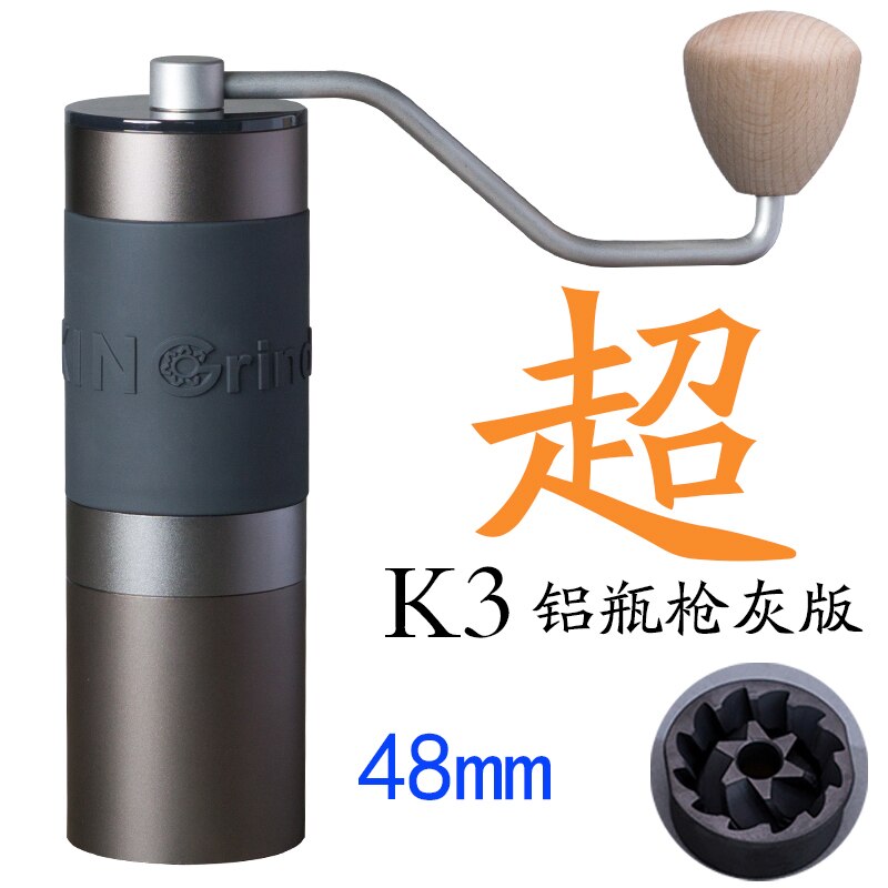 Kingrinder manual coffee grinder portable mill 420stainless steel 38mm/48mm burr K0/K1/ k2 /k3