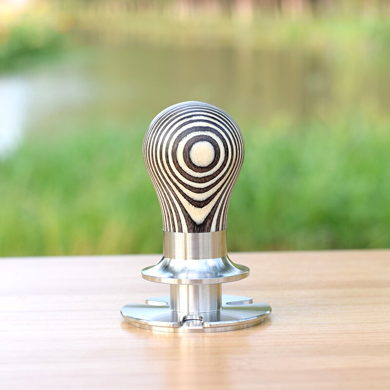 espresso calibrated coffee tamper with steady pressure anti pressure deviation design Adjustable depth design58.35mm