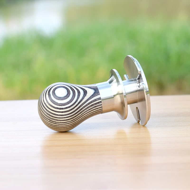 espresso calibrated coffee tamper with steady pressure anti pressure deviation design Adjustable depth design58.35mm