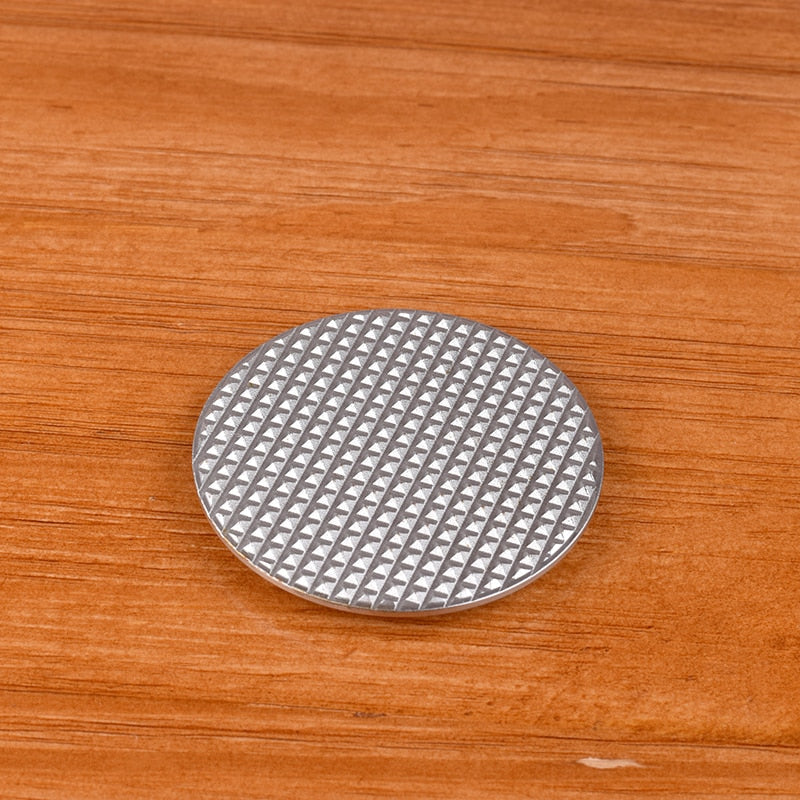 The base of The force tamper parts D-ripple/flat/waffle base 58.5mm the force tamper holder