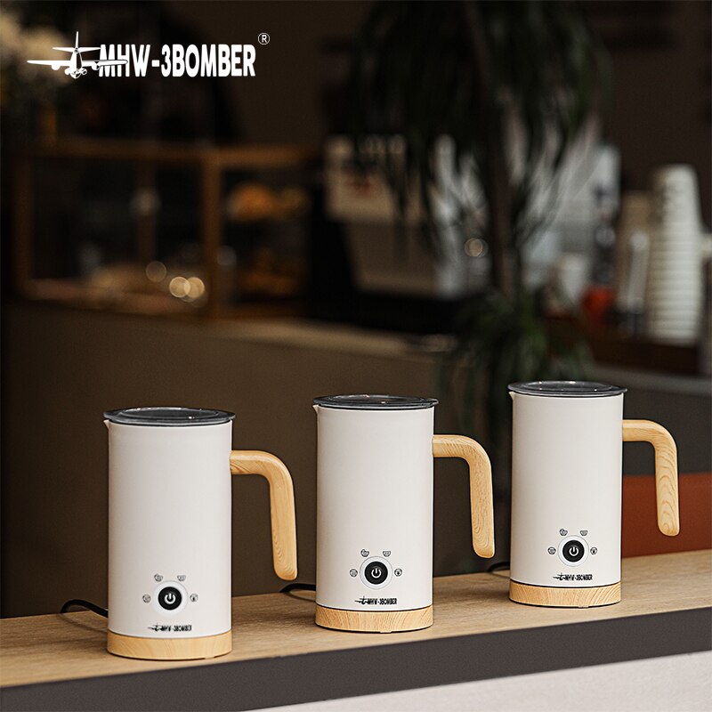 Electric Milk Frother Cold Milk Frother Warmer for Latte Foam Maker for Coffee