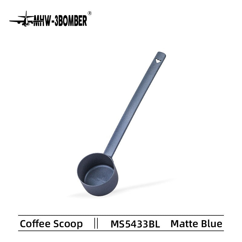 Coffee Scoop 8g Stainless Steel Long Handle Espresso Measuring Scoop Coffee Beans Spoon For Barista