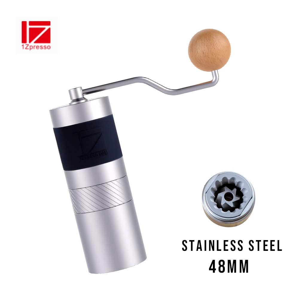 1zpresso JX/JX-pro/JE series manual coffee grinder portable coffee mill stainless steel 48mm burr