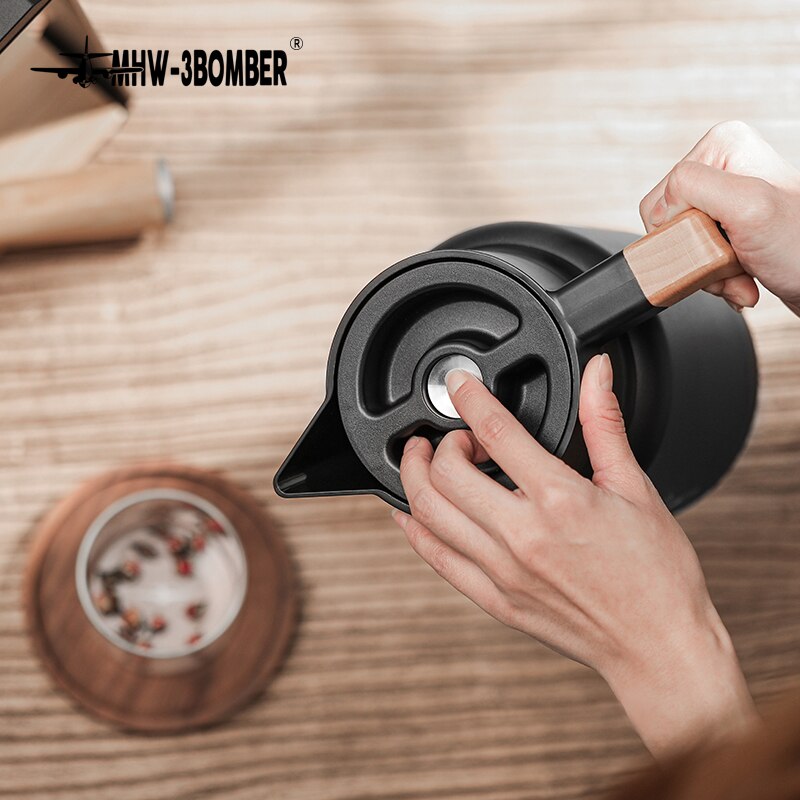 MHW-3BOMBER Thermal Coffee Carafe- 1.2L Vacuum Cup Thermos Bottle Water Bottle Vacuum Thermal Coffee Pots Portable Heat Kettle H