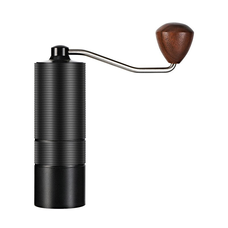20g Manual Coffee Grinders Wear-resistant 420 Stainless steel Grinding Core Aluminum Body Walnut Handle Dual Bearing Design