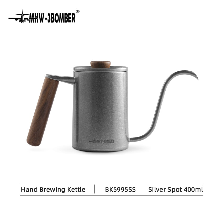 Planet Hand Brewing Kettle Kettle Gooseneck Spout Drip Coffee Maker Kettle Pour Over Pot Set Goose Necked Kettle