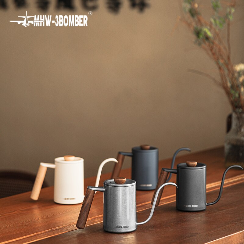 Planet Hand Brewing Kettle Kettle Gooseneck Spout Drip Coffee Maker Kettle Pour Over Pot Set Goose Necked Kettle