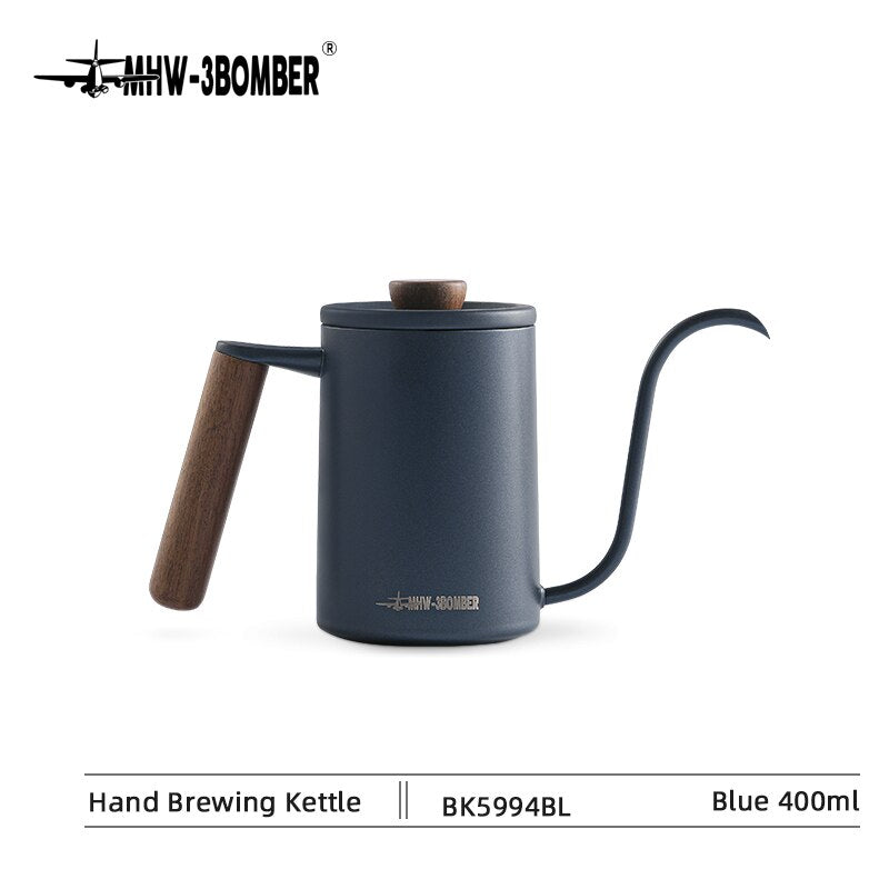 Planet Hand Brewing Kettle Kettle Gooseneck Spout Drip Coffee Maker Kettle Pour Over Pot Set Goose Necked Kettle