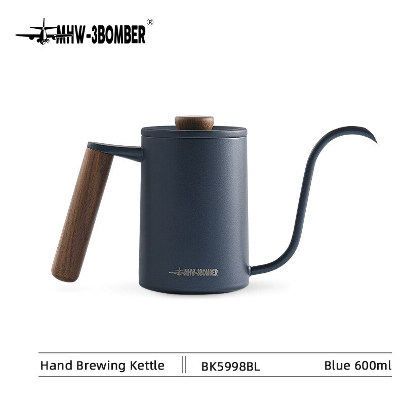 Planet Hand Brewing Kettle Kettle Gooseneck Spout Drip Coffee Maker Kettle Pour Over Pot Set Goose Necked Kettle