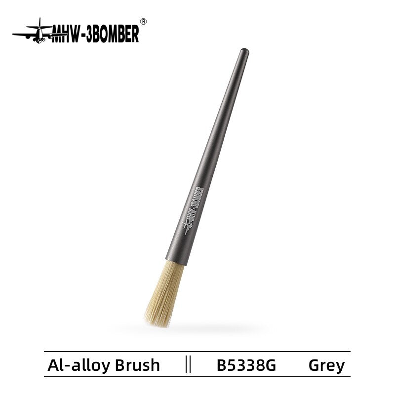 Coffee Brush Coffee Grinder Machine Cleaning Brush Aluminum Alloy Handle Bar Counter Cleaning Tools