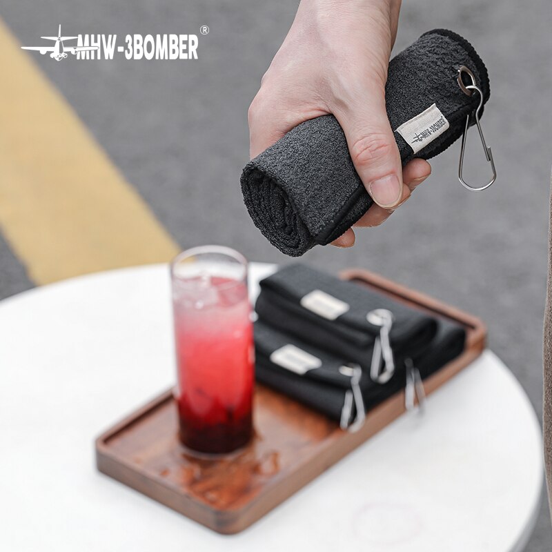 MHW-3BOMBER Fast Absorbent Towel Rag Cafe Bar Counter Cleaning Tools Coffee Machine Cleaning Towels Barista Kitchen Accessories