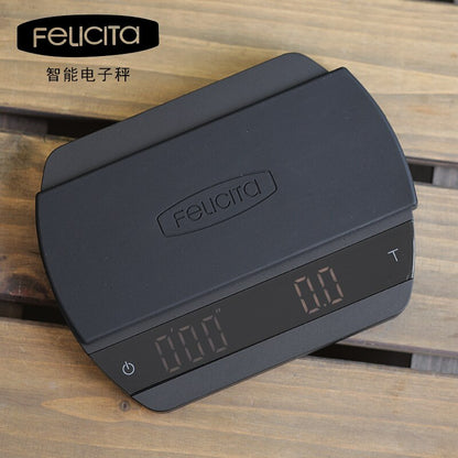 Felicita Arc coffee scale  with Bluetooth digital scale espresso coffee Electronic Drip Coffee Scale with Timer