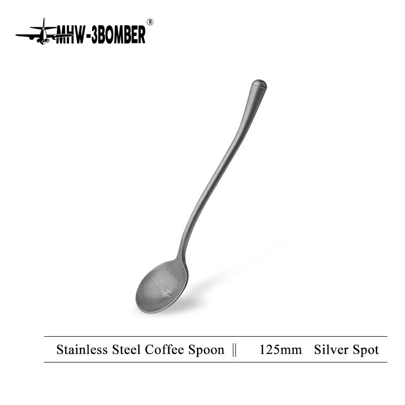 Coffee Stirring Spoon Stainless Steel Coffee Scoop Small Latte Spoon Espresso Mixing Spoon