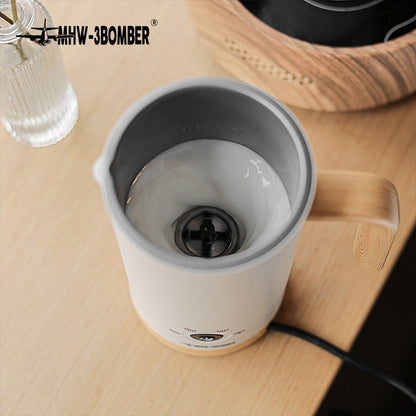 Electric Milk Frother  Cold Milk Frother Warmer for Latte Foam Maker for Coffee
