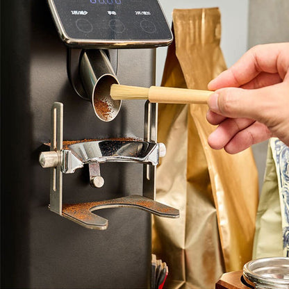 Coffee Powder Cleaning Brush Coffee Grinder Soft Brush Wooden Handle Nylon Brush Coffee Machine Accessories