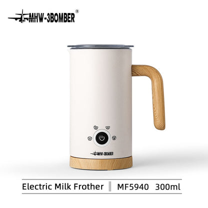 Electric Milk Frother  Cold Milk Frother Warmer for Latte Foam Maker for Coffee
