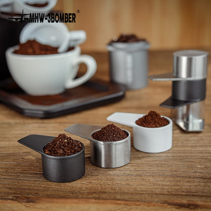 Coffee Scoop Stainless Steel Coffee Measuring Spoon Short Handle 10g Drip Coffee Scoop