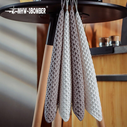 MHW-3BOMBER Coffee Machine Tables Cleaning Towel Rag Barista Towels Chic Household Cafe kitchen Bar Counter Tool Accessories