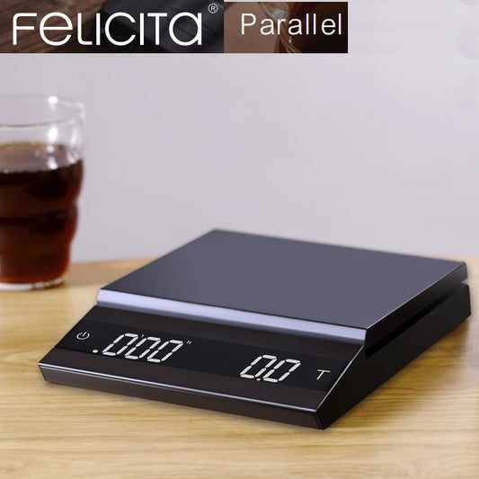 Felicita Parallel coffee scale with Bluetooth  digital scale pour coffee Electronic Drip Coffee Scale with Timer