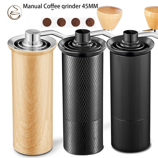 Manual Coffee Grinder 45MM Aluminum Coffee Miller 15g Durable Mini Portable Coffee Milling Machine Exquisite Workmanship