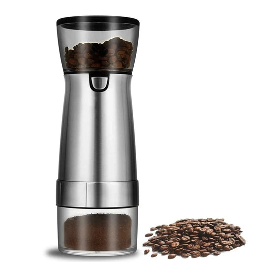 New Upgrade Portable Electric Coffee Grinder TYPE-C USB Charge Profession Stainless Steel Grinding Core Coffee Beans Grinder